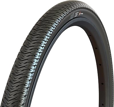 MAXXIS DTH - Dual Compound - 20, 24 - Wire Bead - Silkworm, EXO | Grooved Slick Tire for BMX and Dirt Jumping