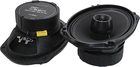 Deaf Bonce Apocalypse 6X9 Coaxial 200W RMS 4-Ohm Speakers W/Grills/AP-X69A