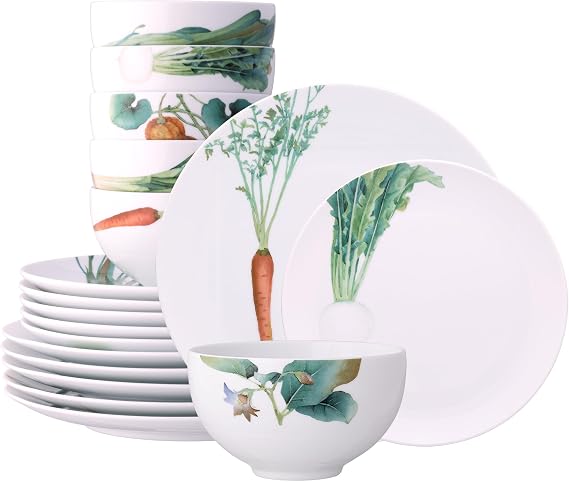 Noritake Kyoka Shunsai 18-Piece Dinnerware Set, Service for 6