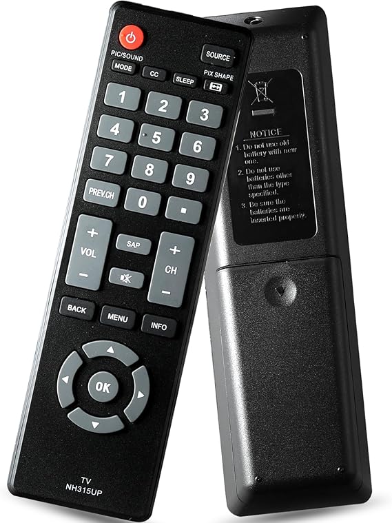 Universal TV Remote Control Fit for All Sanyo LCD LED HDTV TV NH315UP