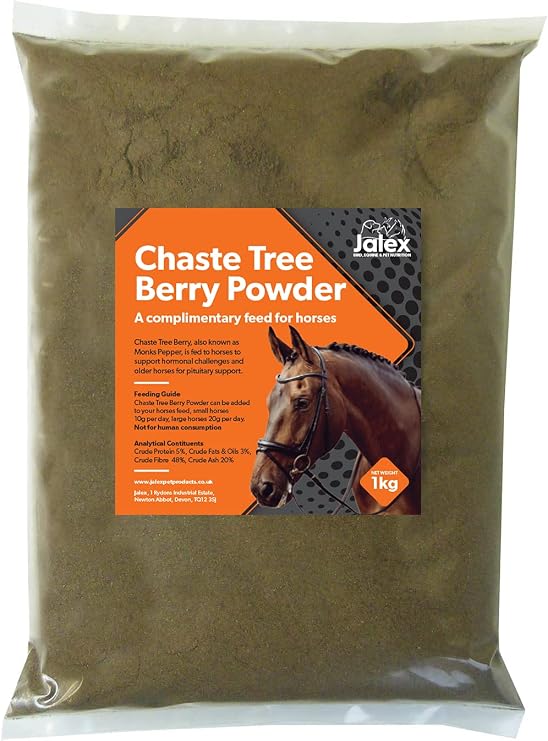 Chaste Tree Berry Powder for Equine Horse & Pony 1KGS