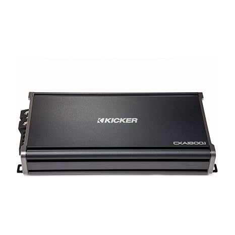 Kicker CXA1800.1 1800-Watt Monoclass D Subwoofer Amplifier