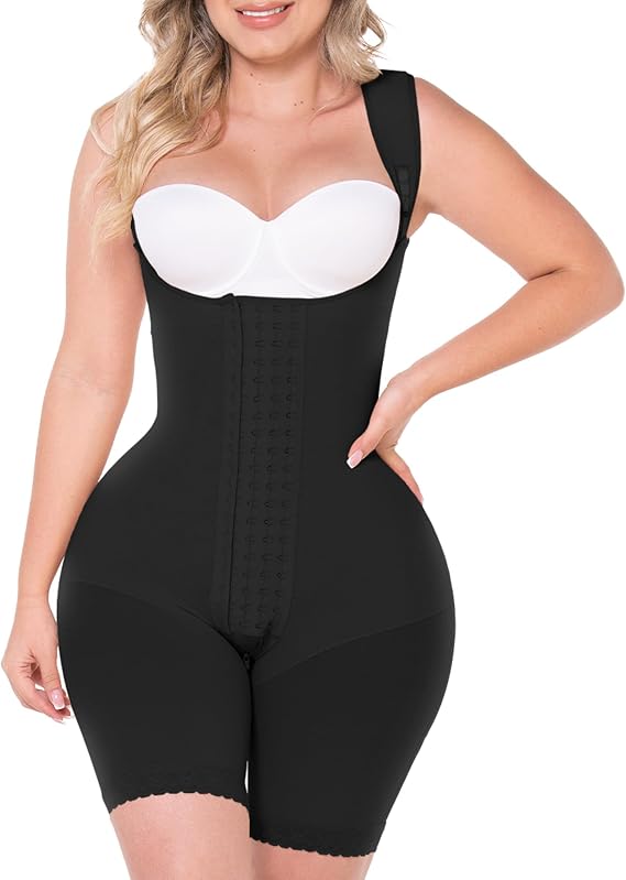 M&D Fajas Colombianas Post Surgery Shapewear After Liposuction Tummy Control Hourglass Bodysuit for Curvy Women