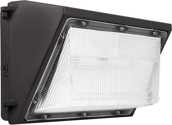 LED Wall Pack - 80W 5000K Commercial Outdoor Light Fixture, Dimmable, (Out-Door Security Porch Lighting for Industrial Out-Side) 120-277V