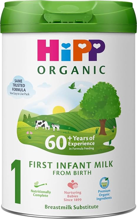 HiPP Organic Combiotic First Infant Milk 800g - Pack of 4
