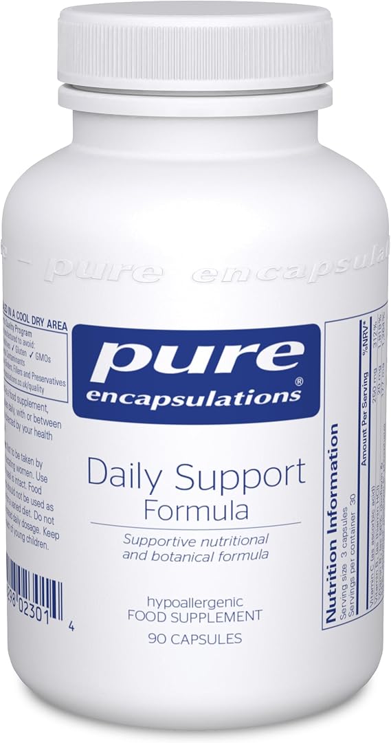 Pure Encapsulations Daily Support Formula, 90 Capsules