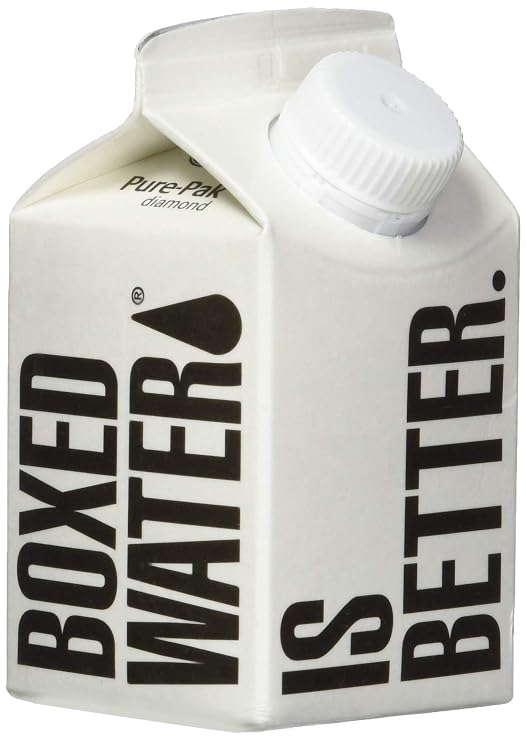 Boxed Water Unflavored, 8.4 Fl Oz