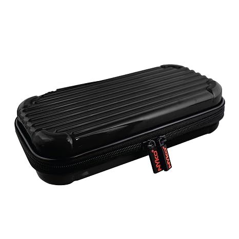 Nyko Elite Shell Case Hard Shell Protective Case for Nintendo Switch Lite - Shock Proof - Protect Against Drops - 8 Storage Slots - Accessory Pouch