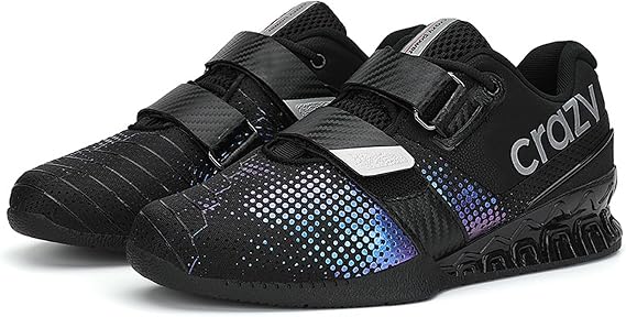 Mens Weightlifting Shoes,Powerlifting Shoes,Deadlift Shoes Cross-Trainer,Squat Shoes,Comfortable Breathable,Fitness Gym Training Shoes,for Indoor Gym