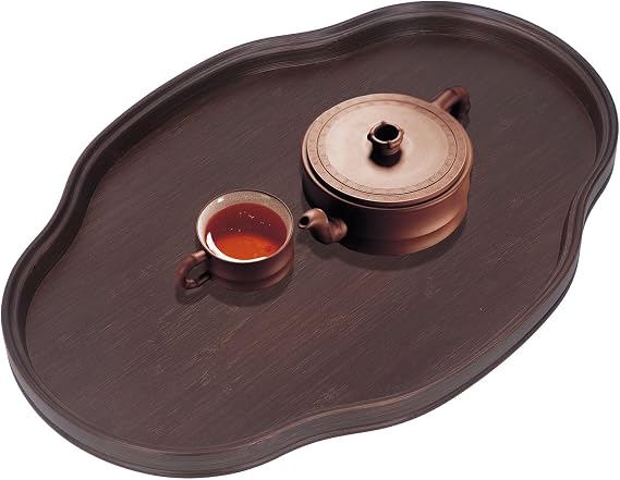 Tea Tray Serving Tray Multifunctional Tray Decorative Trays Serving Platter Wooden Tray Breakfast Platter Coffee Table Tray for Serve Tea Appetizers