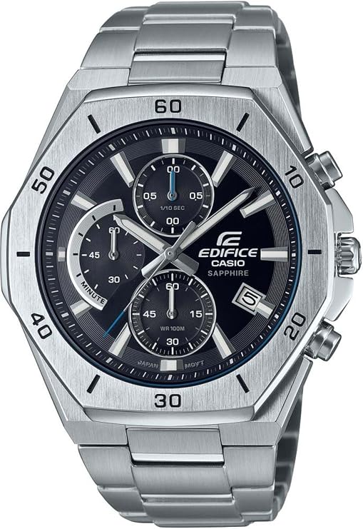 Casio EFB-680D-1AVUDF Kol Saati, Edifice, Analog, Gri, Erkek