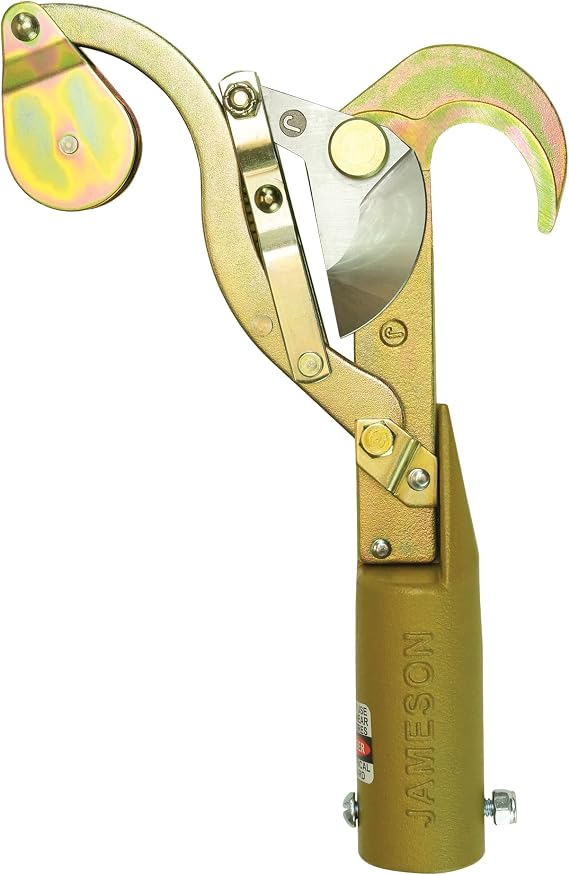 JA-14 Heavy Duty Side-Cut Pruner, Fixed Pulley, 1.25 Cut Capacity, Forged Steel, Professional Arborist Tool, Smooth Cutting Action, Easy Blade Replacement