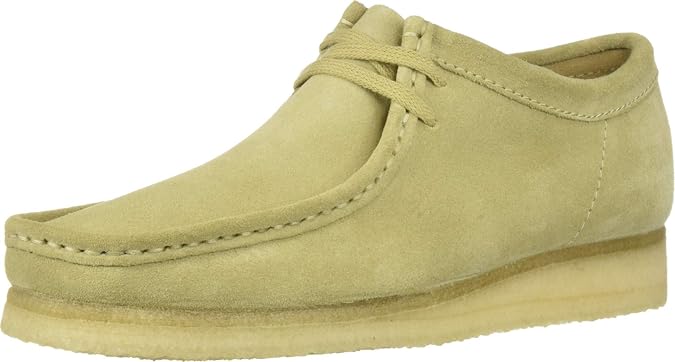 Clarks Men's Wallabee Shoe, Maple Suede, 105 M US
