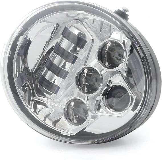Chrome LED Protector Headlight Fit for Harley Davidson V-Rod VRod VRSCA VRSCF