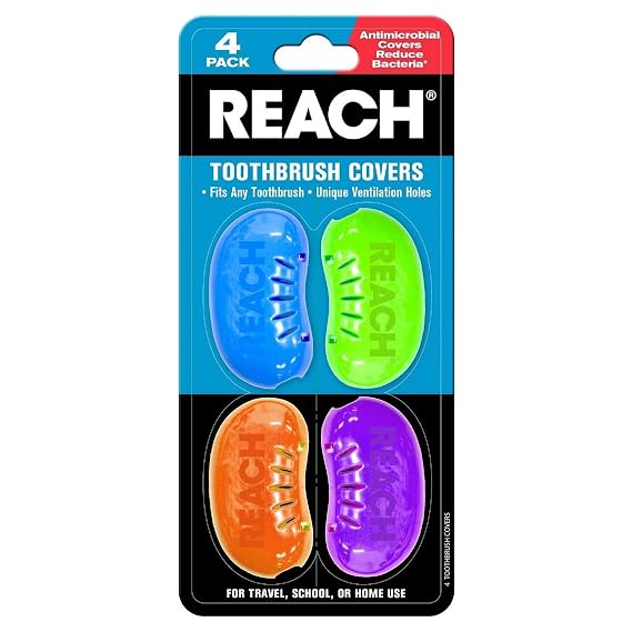 Reach Toothbrush Cover, 4 Count