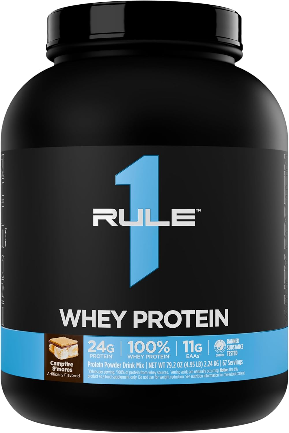 Rule One R1 Whey Blend, Campfire S'Mores - 2240g
