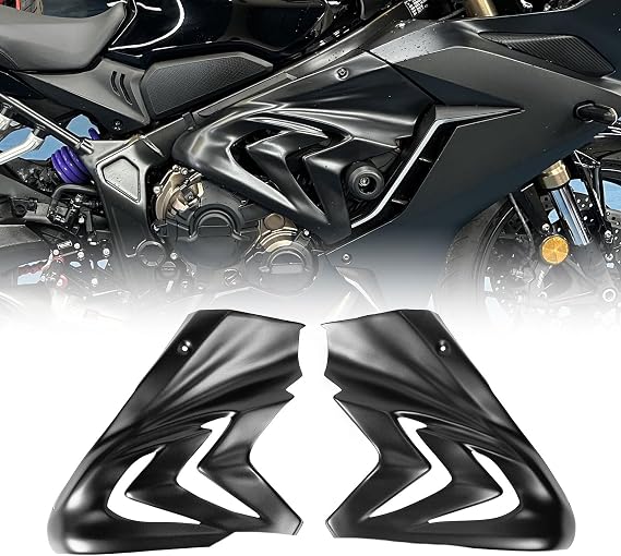 WOOGA Motorcycle Engine Frame Side Panel Fairing Cover Protection Trim Decorative Covers for Ho&nda CBR650R CBR 650R CBR 650 R Accessories 2019 2020 2021 2022 2023 (Matte Black)