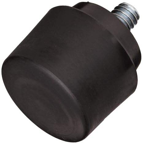 15108 Nylon Hard Quick-Change Hammer Tip, 1" Diameter, Black