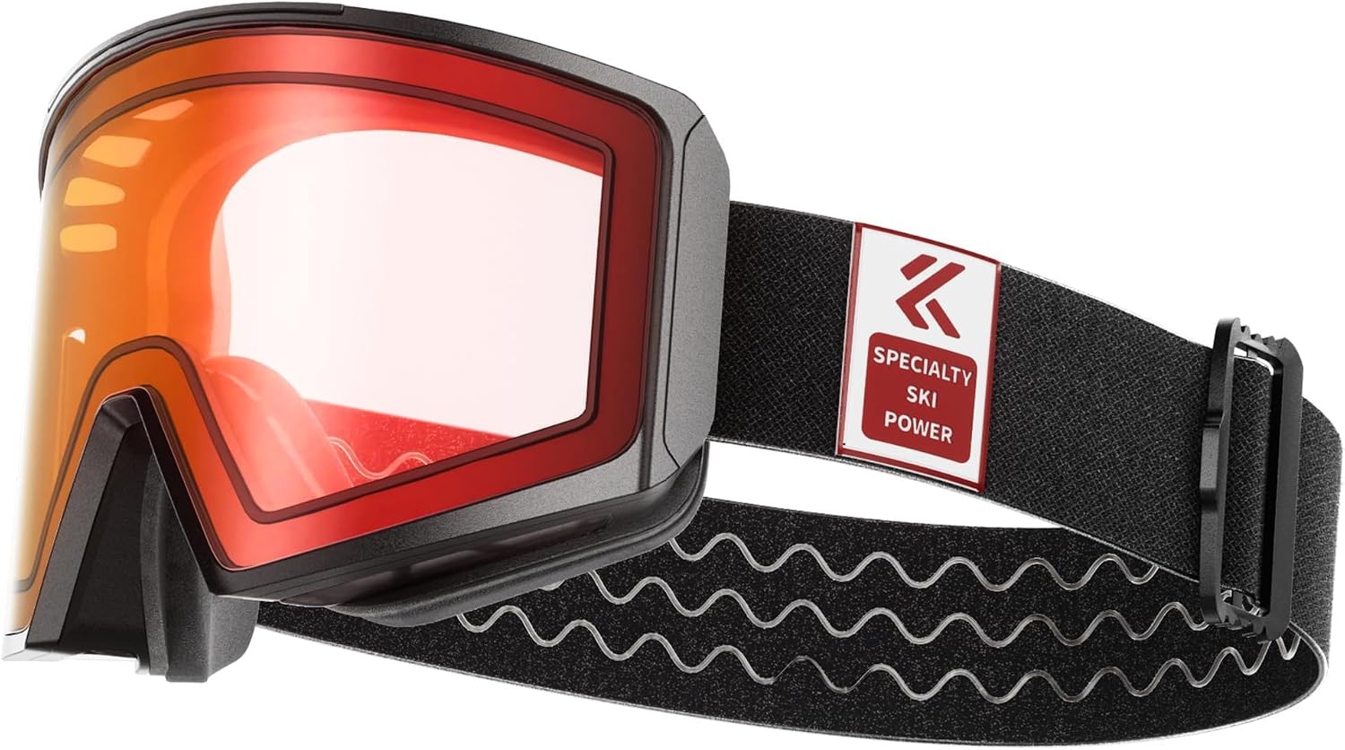 KAPVOE Photochromic ski goggles Magnetic lens, Anti-fog, UV400 protection, Suitable for men, women and teenagers