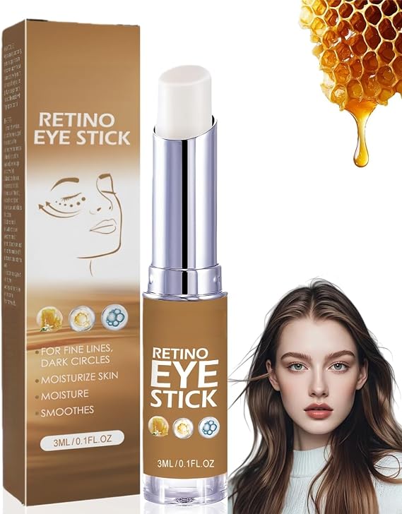 3ML Retin/ol Eye Cream Stick for Dark Circles and Puffy Eyes,Anti Wrinkle & Eye Bags Remover,Skin Tightening Face & Under Eye Serum,Dark Circle Eye Cream for Men