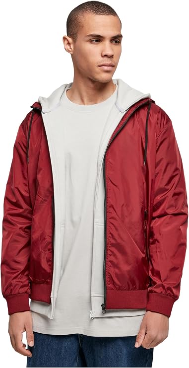 Build Your Brand Men's Windrunner Jacket (pack of 1)