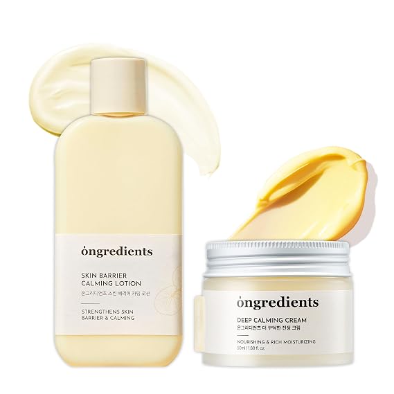 ONGREDIENTS Deep Calming Cream & Lotion Duo