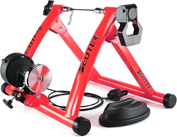 Bike Trainer, Magnetic Bicycle Stationary Stand for Indoor Exercise Riding