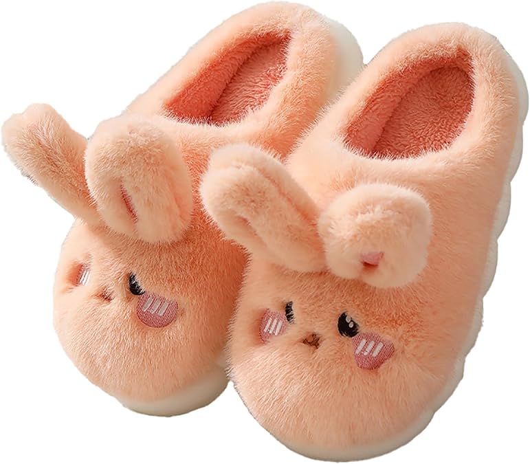 Women's Cotton Slippers - Non-slip, warm plush, cosy and skin-friendly