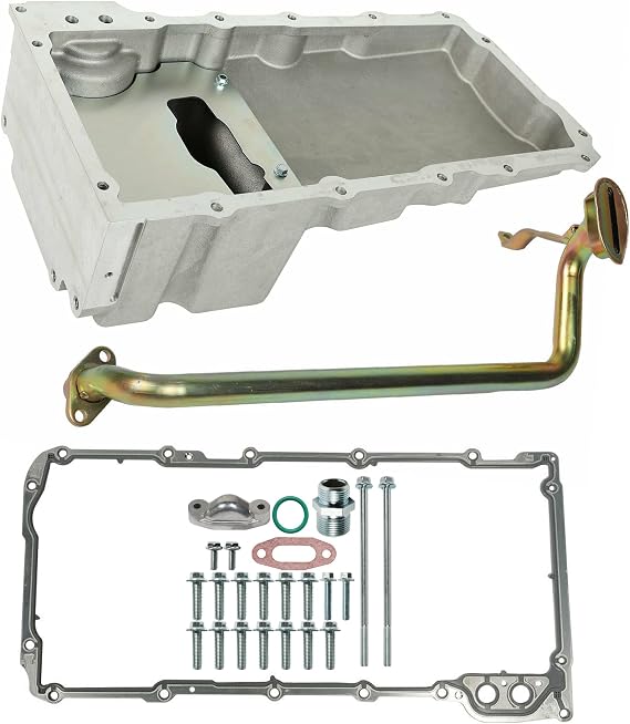Low Profile Oil Pan Kit For GM Chevy GMC LS1 LS2 LS3 LS6 LSX