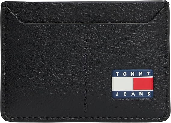 Tommy Jeans TJM HERITAGE CC HOLDER Erkek Cüzdan, Siyah, Tek Beden