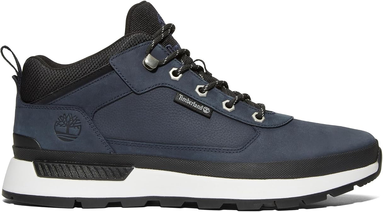 Timberland A68TZ Men's Field Trekker Mid Trainer Boot Ankle Boots (Navy, US 9)