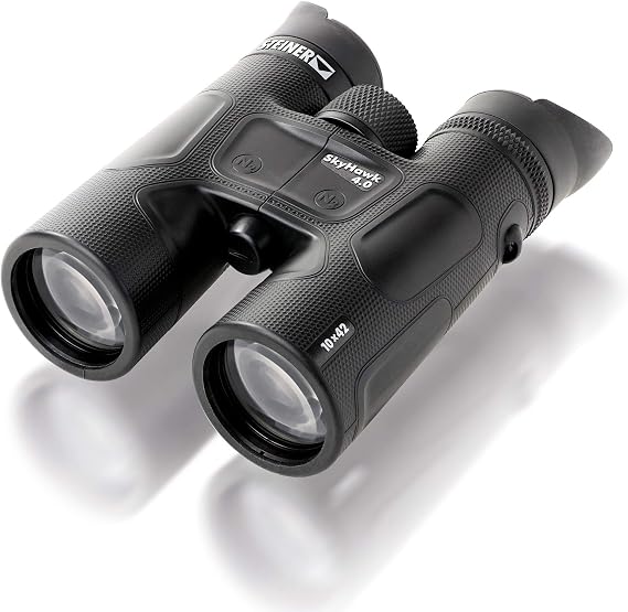 STEINER binoculars SkyHawk 4.0 10x42 - German quality optics, sharp 3D viewing experiences, robust, perfect for nature, animal and bird watching