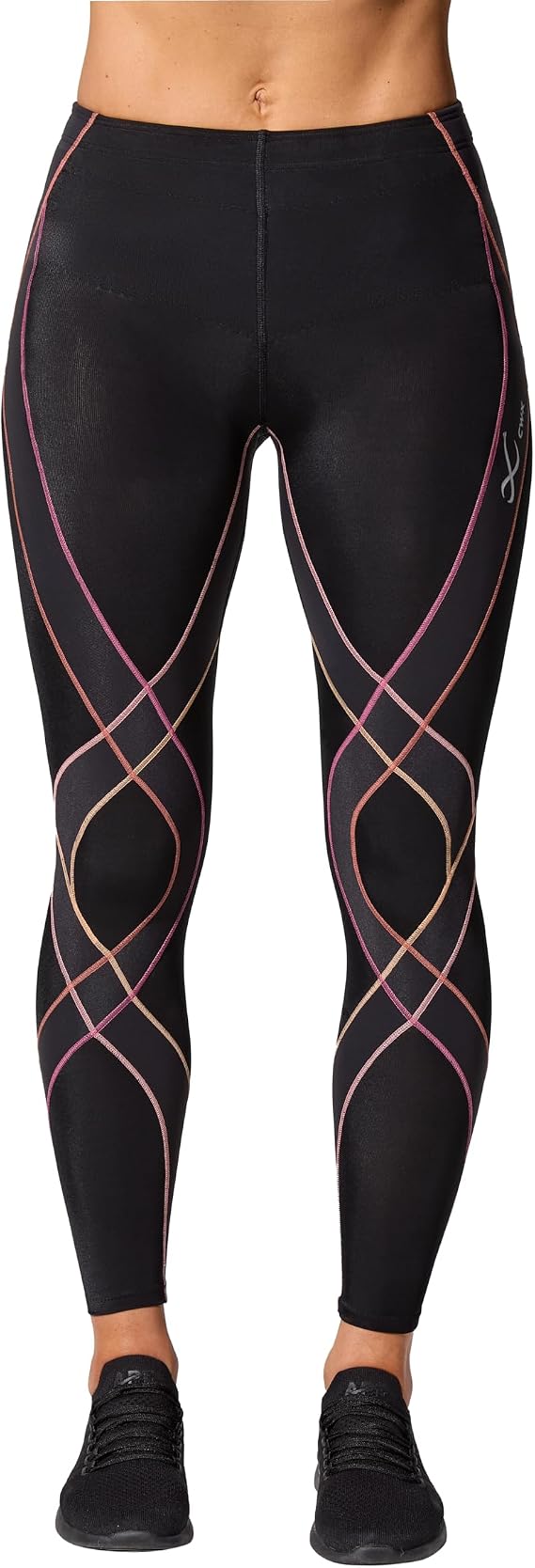 CW-X Women's Endurance Generator Mid Rise Compression Tights, 129809