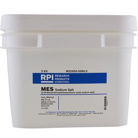 MES Sodium Salt [2-(N-Morpholino) ethanesulfonic Acid] Sodium Salt, 5 Kilograms