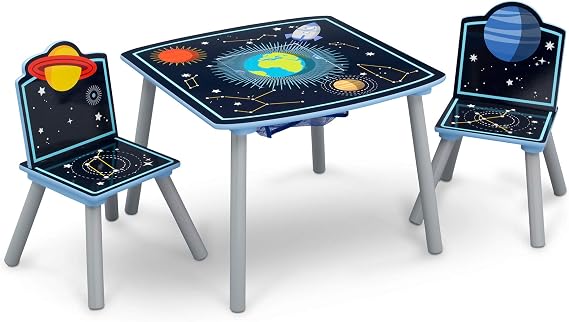 Delta Children Space Adventure Kids Table and Chair Set