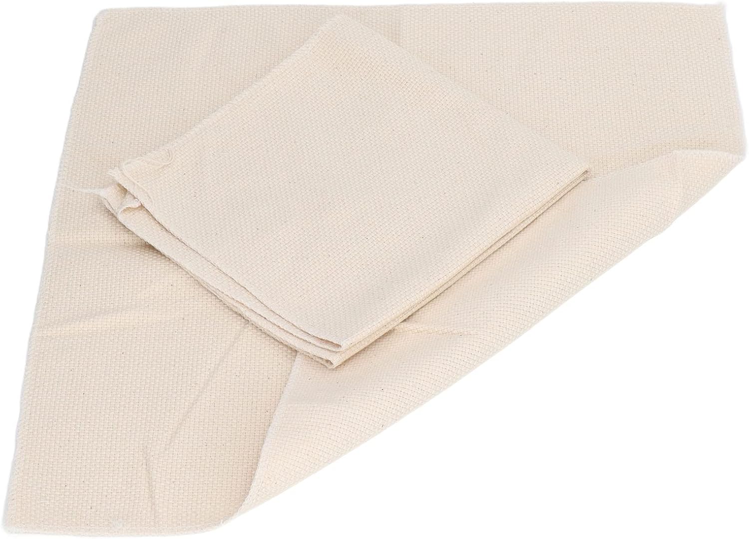 Cryfokt Monks Cloth, Large Gifts Overlocking Primary Tufting Cloth 36x34.7cm for Carpet Punching