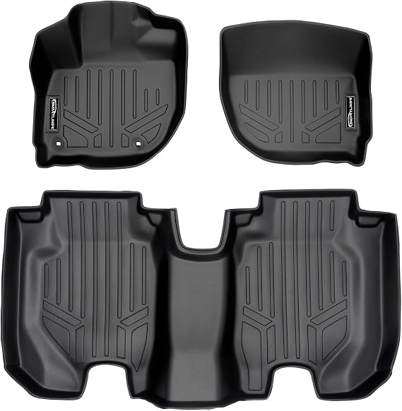 MAXLINER Custom Fit Floor Mats 2 Row Liner Set Compatible with 2016-2022 Honda HR-V
