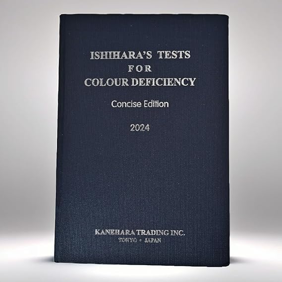 Ishihara Test Chart Books for Color DeficiencyPack of 2