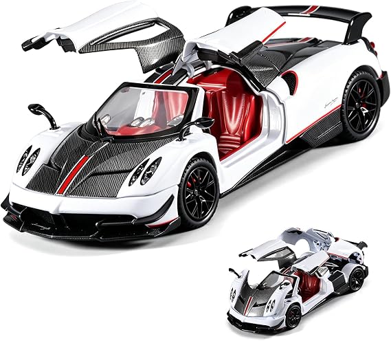 Toy Car Model 1/24 Diecast Cars Collectible Car Model Kit for Adults