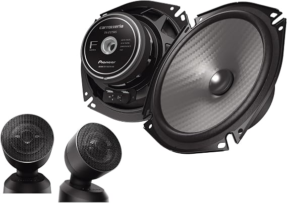 Pioneer Speaker TS-F1750S 17cm Custom Fit Separate 2-Way High Resolution Compatible Carrozzeria