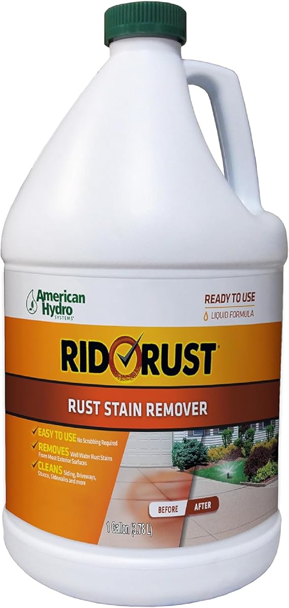 2662 Rid O' Rust Liquid Rust Stain Remover, 1 Gallon