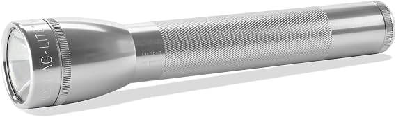 MagLite 3C Cell LED Flash Light, Silver
