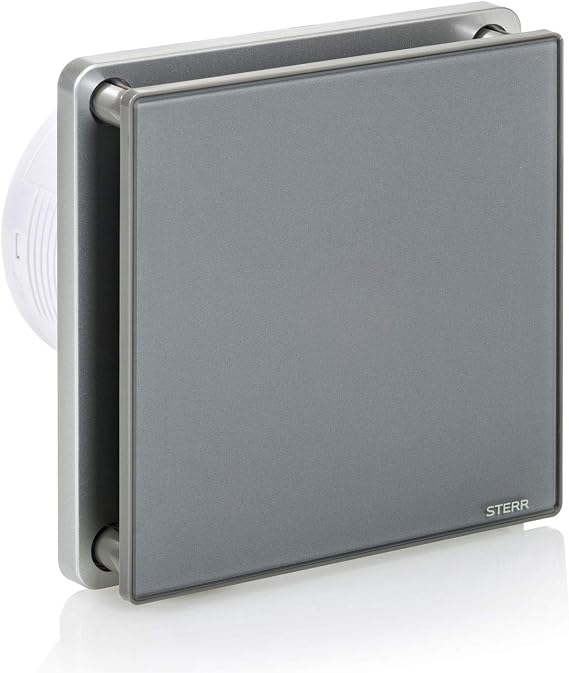 STERR - Grey Bathroom Extractor Fan 100 mm / 4" - BFS100-G