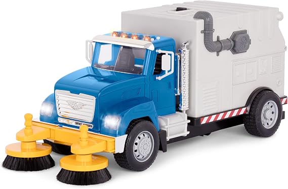 Driven by Battat Street Sweeper Toy Truck, Electric 1:16 Scale, Trucks