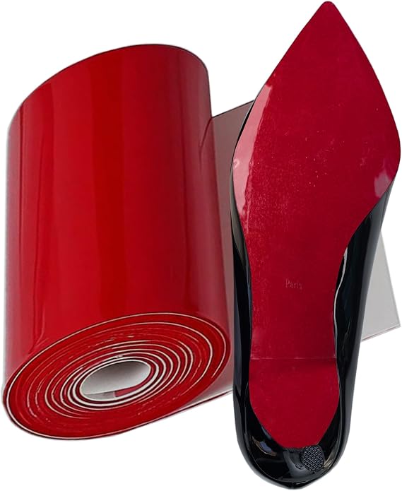 Red Glossy Sole Protector Roll Compatible with Louboutin