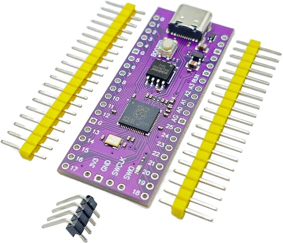 RP2040 Board Type-C USB-C, 16MB Flash, Compatible with Raspberry Pi Pico Micropython