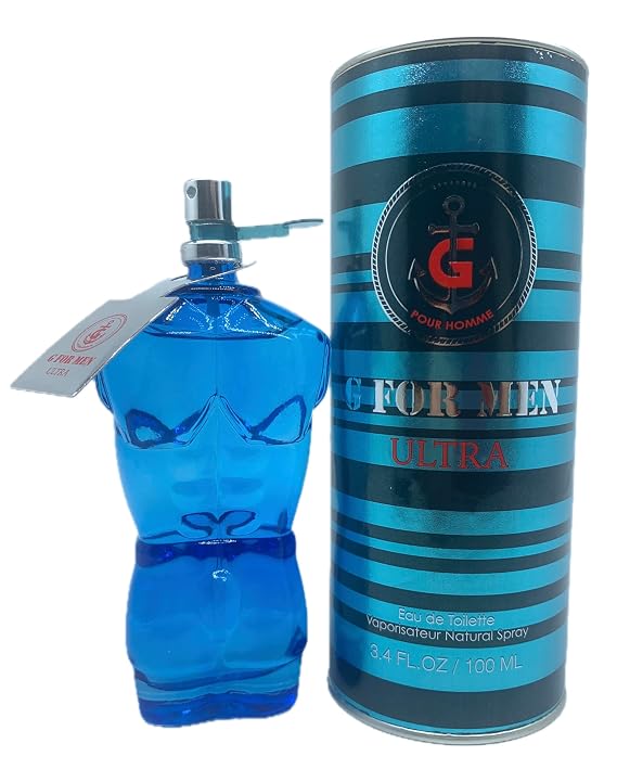 G For Men Ultra Men's Cologne 3.4 Fl. Oz. Eau de Toilette Spray