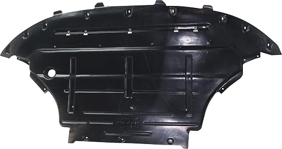 Evan Fischer Front Engine Splash Shield Compatible with 2014-2017 Audi Q5, Fits 2014-2017 Audi SQ5 AU1228127
