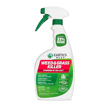 Earth's Ally Grass & Weed Killer Spray, 32 Fl Oz