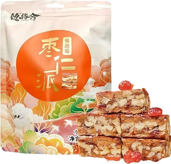 Mckona - Date & Walnut Snack Bites - 5 Flavours - 168g Pack - Vacuum Independent Small Package - Vegan Energy Bars - No Added Sugar (Cranberry)